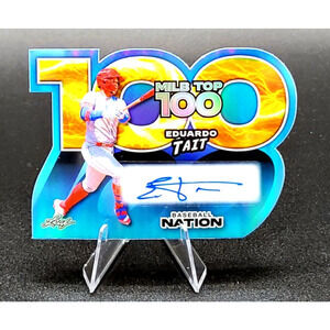 2025 Eduardo Tait 1/3 Auto MILB Top 100 Minnesota Twins Top Prospect RARE